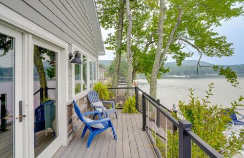 Averill Park Casa | Fire Pit and Views Crooked Lake Group Getaway!