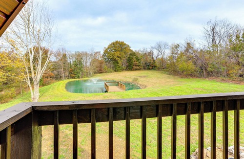 Idlewild Cabina | Fire Pit, Grill & On-Site Pond: Kenton Cabin