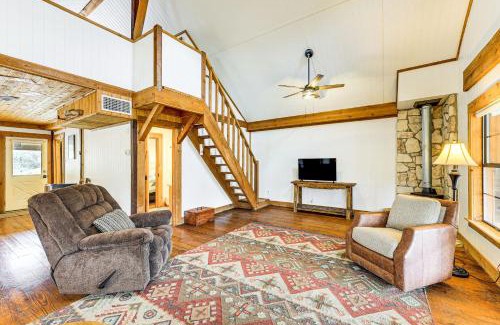 Tarpley Casa | Fire Pit, Views Peaceful Texas Hill Country Cabin