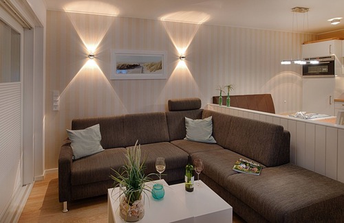 Langeoog Apartamento | Primera ocupación en junio de 2015, 5 estrellas, 2 baños, 2 dormitorios, sauna, 2 terrazas.