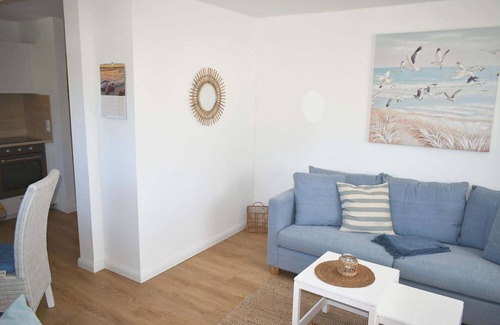Timmendorfer Strand Apartamento | Fischerhus vacation apartment deck 2