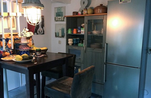 Paesens-Moddergat Casa | Casa de pescadores justo detrás del dique para 2-6 amantes de la naturaleza, mucho espacio y tranquilidad.