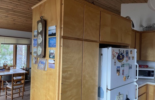 Deerwood Cabina | Fishing cabin in the pines! 50 acres of lakeshore forest, & only YOU! Beauty.