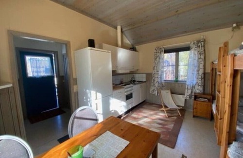 Ramsjo Casa | Fiska och bo på Ramsjö camping i stor timmerstuga