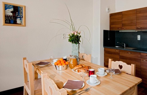 Hauteluce Apartamento | 100m de los comercios, fitness, piscina, terraza, balcón, tv, 38m², Les Saisies