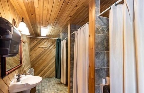 Neillsville Cabaña | Fits up to 10 people in this bunk house located at the Riviera Resort in Neillsville, Wisconsin.