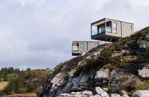 Herdla Cabina | Fjord Suite 2 l Premium Exp l 40min from Bergen