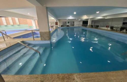 Pousada do Rio Quente Apartamento | Flat 123 - Veredas - 300 metros Hot Park - Vista Piscina