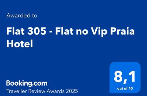 Ponta Negra Apartamento | Flat 305 - Flat no Vip Praia Hotel