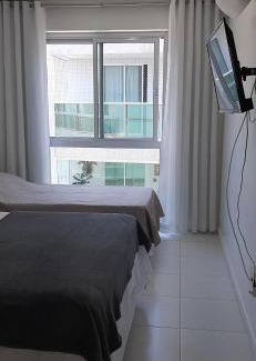 Algodoal Apartamento | Flat 404 Mandai Frente Praia sem vista mar