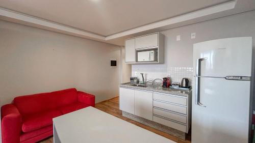 Vila Onze Apartamento | Flat Aconchegante no Centro, com Sofá e Geladeira