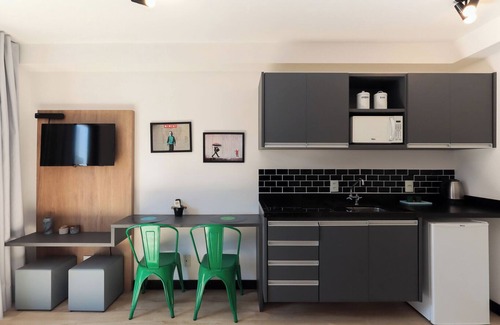 Santa Ifigenia Apartamento | Flat com academia próximo à estação da Luz