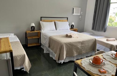 Jardim Ipe Apartamento | Flat com ar, varanda e linda vista para o Ibituruna - Pico do Ibituruna - 201