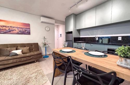 Santa Terezinha Apartamento | Flat Completo c/Piscina e Garagem