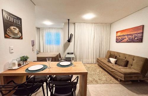 Santa Terezinha Apartamento | Flat Completo c/Piscina e Garagem
