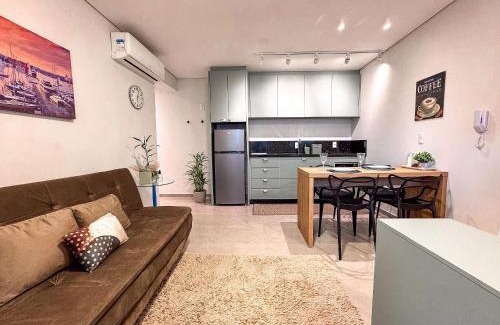 Santa Terezinha Apartamento | Flat Completo c/Piscina e Garagem
