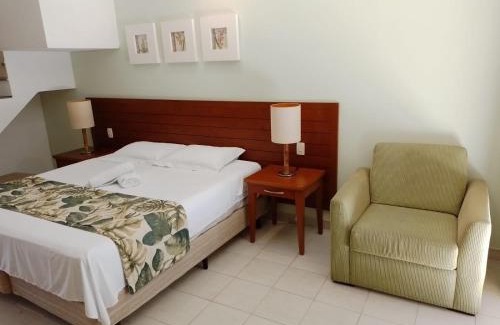 Pontal Apartamento | Flat duplex com vista para o mar