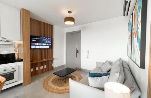 Jardim dos Estados Apartamento | Flat Elegante com Muito Estilo no Edificio Vertigo
