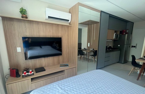 Boa Viagem Apartamento | Flat Encantador "local Privilegiado e Estilo Sofisticado"