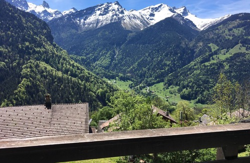 Barboleusaz Apartamento | duplex-loft de lujo para 9 personas en la zona de Villars-Gryon