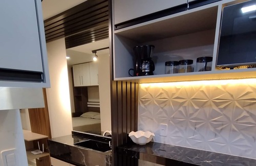 Angra dos Reis Apartamento | FLAT IN PRAIA GRANDE ON THE BEIRA MAR WITH PARKING