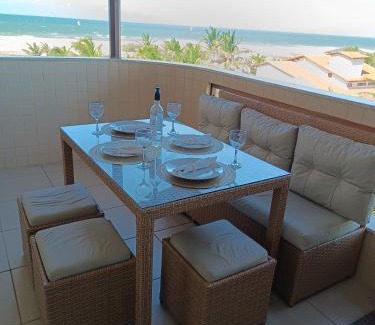 Taiba Apartamento | Flat Malua - Apartamento Pé Na Areia Com Vista Mar Taíba-CE