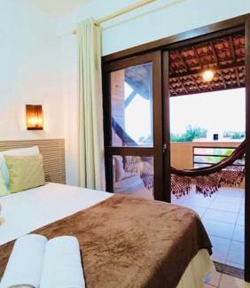 Taiba Apartamento | Flat Malua - Apartamento Pé Na Areia Com Vista Mar Taíba-CE
