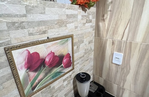 Itapua Apartamento | Flat na Praia de Itapuã no Térreo com AR-Condicionado - SEM TAXAS