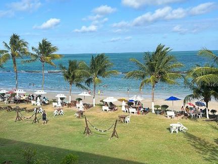 Tamandare Apartamento | Flat no Apart Hotel Marinas beira mar