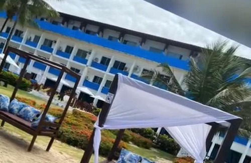 Tamandare Apartamento | Flat no Apart Hotel Marinas beira mar