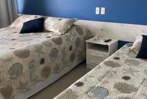 Tamandare Apartamento | Flat no Apart Hotel Marinas beira mar