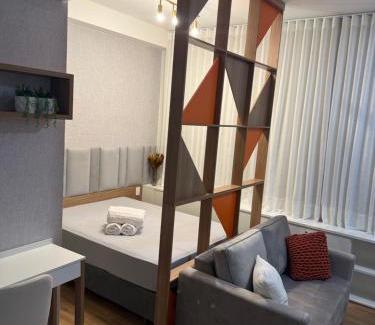 Ribeirao Preto Apartamento | FLAT NOVO e ACONCHEGANTE