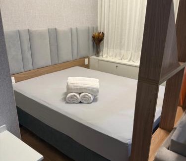 Ribeirao Preto Apartamento | FLAT NOVO e ACONCHEGANTE