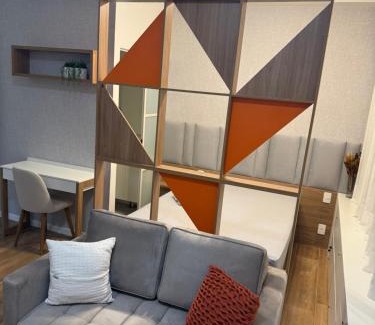 Ribeirao Preto Apartamento | FLAT NOVO e ACONCHEGANTE