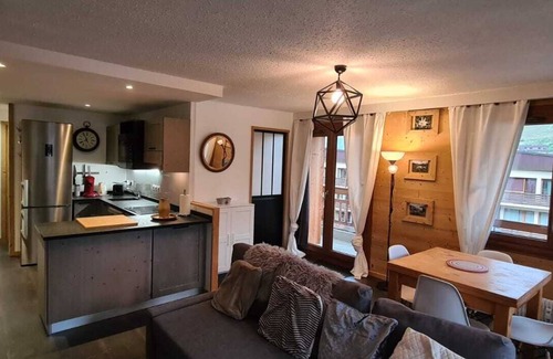 Les Almes Apartamento | Apartamento-Confortable-Habitación con desagüe-Vista a la Montana