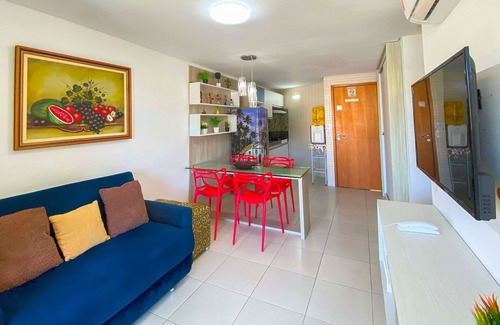 Tamandare Condominio | Flat Overlooking The Pool - 01 Bedrooms - Carneiros Beach Resort (B19-5)