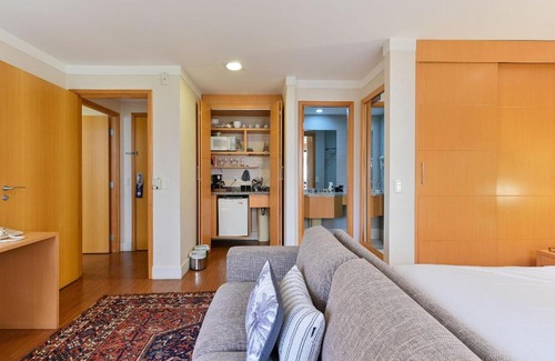 Jardins Apartamento | Flat particular com duas suítes em hotel nos Jardins!