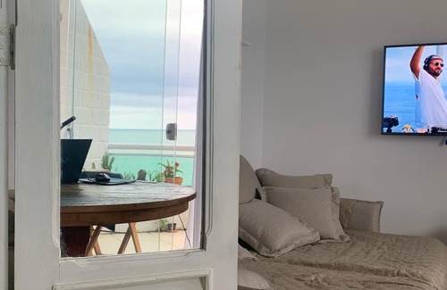 Caravelas Apartamento | Flat Praia das Caravelas-Amazing sea view!