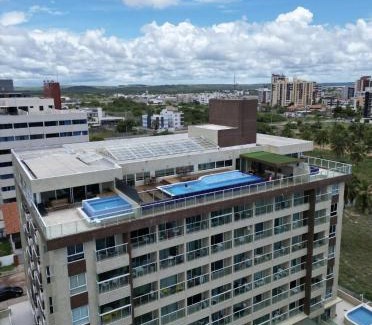 Cabedelo Apartamento | Flat vista mar de Intermares completíssimo 508