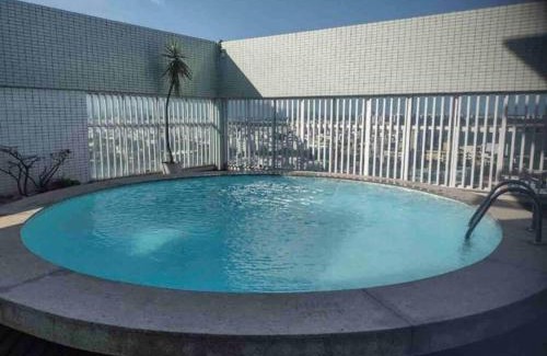 Triangulo das Bermudas Apartamento | Flat Vista Mar Miolo Praia Canto Piscina Cama Queen Ar