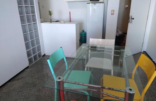 Praia de Iracema Apartamento | Flat Vista sensacional 4 pessoas