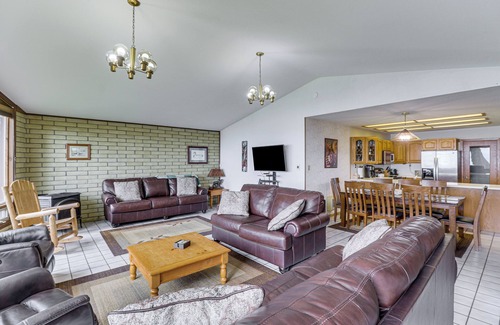 Bigfork Casa | Casa privada de Bigfork con vistas al lago Flathead!