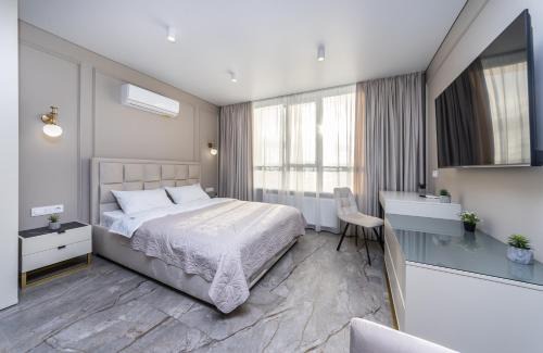 Darnyckyj Apartamento | FlatRent Olympic Park, метро Бориспільська поруч!