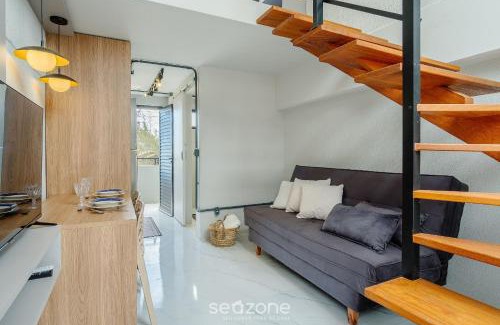 Jaguaruna Apartamento | Flats completos e modernos em Jaguaruna a 50m da Praia - PLO