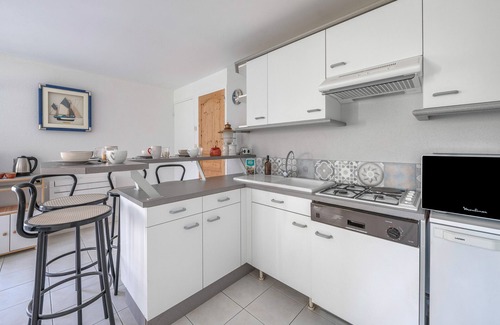 Pornic Apartamento | Piso con jardín a 300m de la playa, 4 plazas
