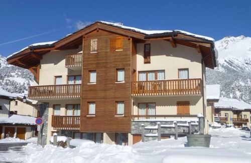 Aussois Apartamento | Piso -1, terraza, tv, local para esquís, 40m², Aussois