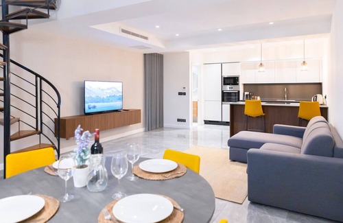 Floriana Apartamento | Florette Suite 1BR with Stunning Lounge Terrace by ArcoBnb
