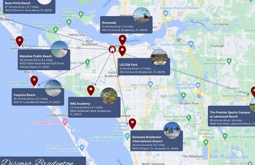 Bradenton Cabaña | Florida Cottage close to AMI, IMG and downtown