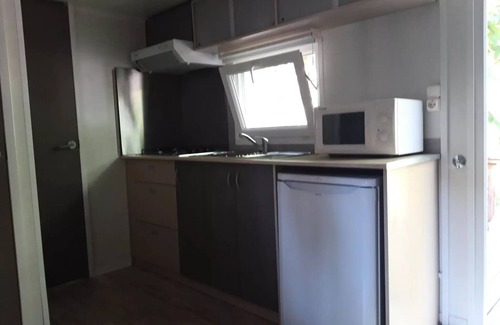 Saint-Antonin Noble Val Casa | Flower Camping les Gorges de l'Aveyron **** - Mobile home P'tit budget Standard 30m² (2 bedrooms) + terrace 4 people