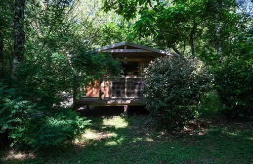 Saint-Antonin Noble Val Casa | Flower Camping les Gorges de l'Aveyron **** - EcoLodge 4 seasons Premium 40m² (2 bedrooms) + Covered terrace 4 people